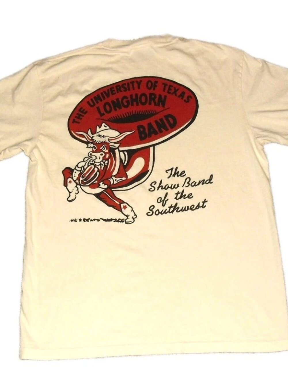 Texas Longhorns University Band Mens T-Shirt sz. Medium New Ncaa